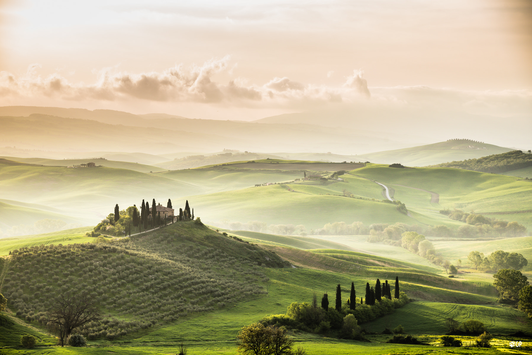 top locations in Val d'Orcia